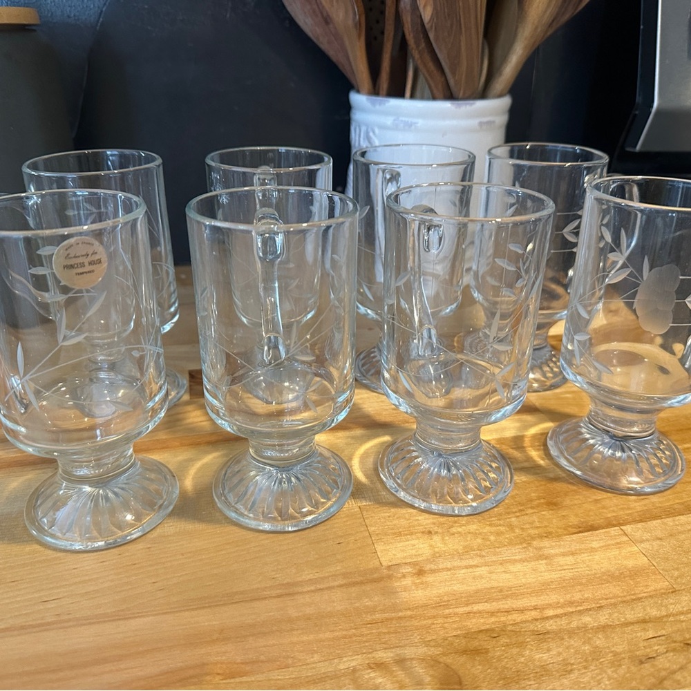Princess house glassware set vintage!
